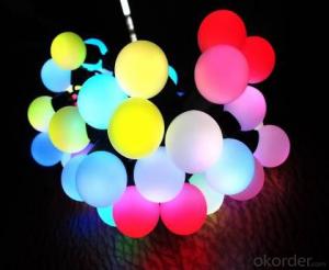 Ball LED String Lights for holiday with anything