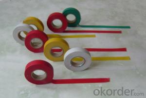 PVC Electrical Insulation Tape Smooth Safety Barricade