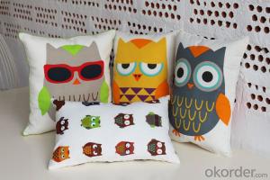 Lovely Pillow Cushion with Customed Design and Size for Decoration