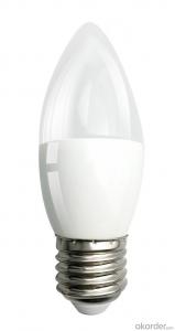 LED Candle Light E27 /E14 3000k-4000K-5000K-6500k C37 8W CRI 80  600 Lumen Non Dimmable System 1