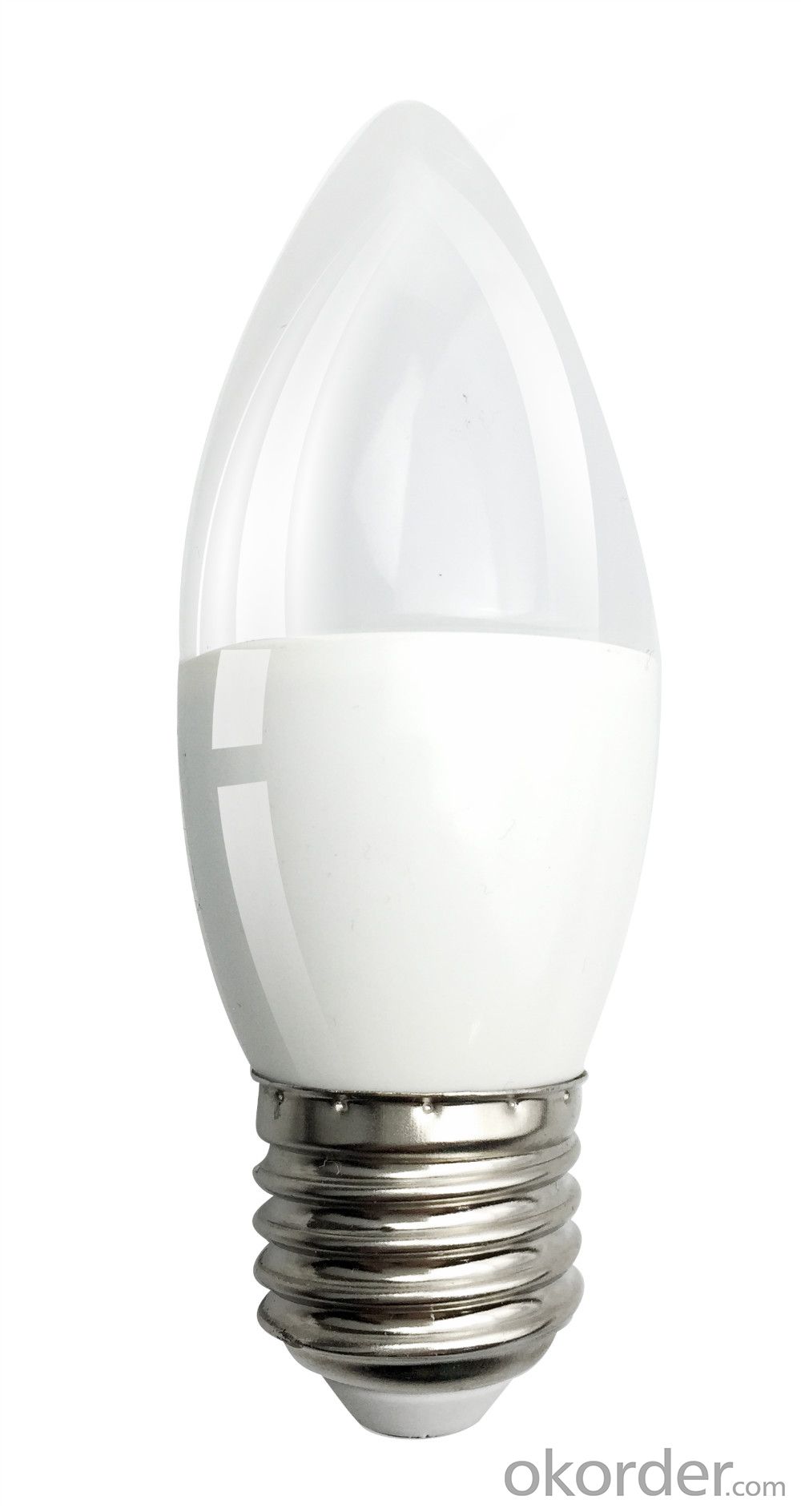 LED Candle Light E27 /E14 3000k-4000K-5000K-6500k C37 8W CRI 80  600 Lumen Non Dimmable