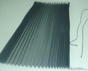 Fiberglass and Polyester Pleated Mesh in Stock System 1
