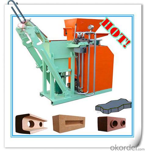 Interlocking Block Machine Hydraulic Semi Automatic Small Clay Brick System 1