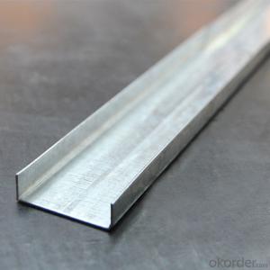 Stud and Track Galvanized Structural Steel Profiles From China