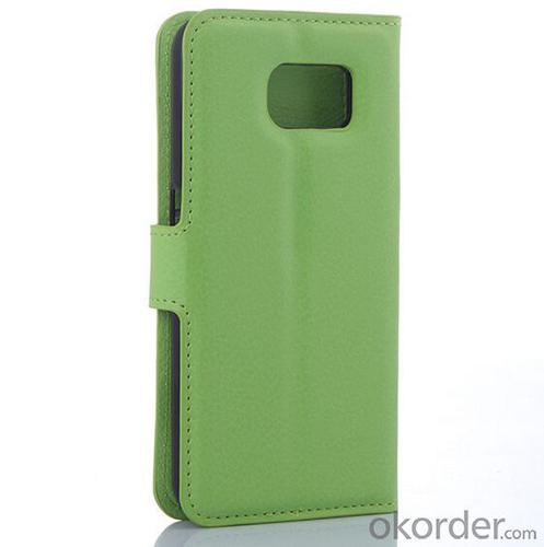 Hot Selling Mobile Phone Leather Case for Samsung Galaxy S6 System 1