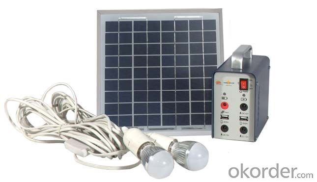Home Off-grid Solar Power System DC Lighting JS-SPS-05 System 1