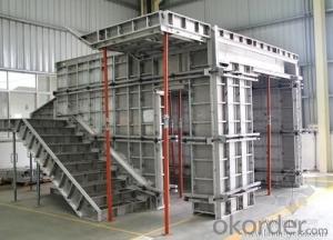 Aluminum Formwork for Slab Roof with Steel Prop