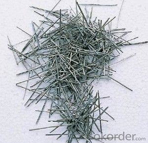 Steel fiber for construction and concrete
