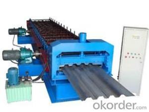 Decking Floor Profiles Cold Roll Forming Machine