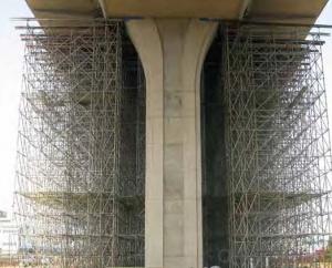Ring Lock  Scaffolding System HDG for Project
