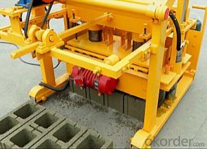Manual Block Brick Making Machine QTJ4-40 on sale System 1