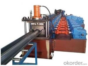 Guardrail Steel Profiles Cold Roll Forming Machine System 1