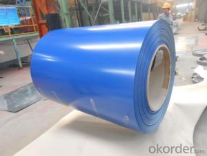 PPGI Color Coated Galvanized Steel Coil Prime Blue System 1