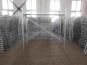 Door Scaffolding , Ring lock, Tower Scaffolding with Hot or Cold Galvanized Surface