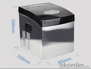 15KG/24h Industrial Ice Cube Maker, Ice Maker