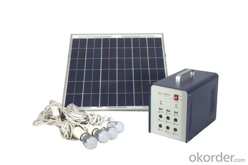 Solar Energy Systems in Madurai - Home Off-Grid Solar Power System DC Lighting JS-SPS-200C System 1