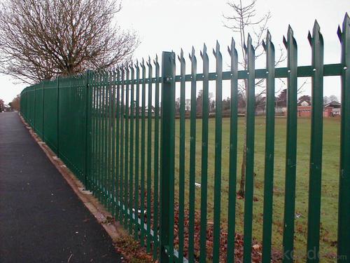 Top Sale  Hot Dip Galvanized Palisade Fence System 1