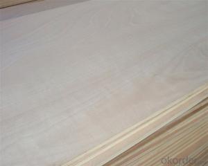 Special-Shaped Okume Face and back Commercial Plywood 915*1830mm