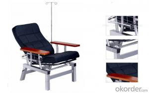 KXF- Single Chair for Transfusion with Black Cushion