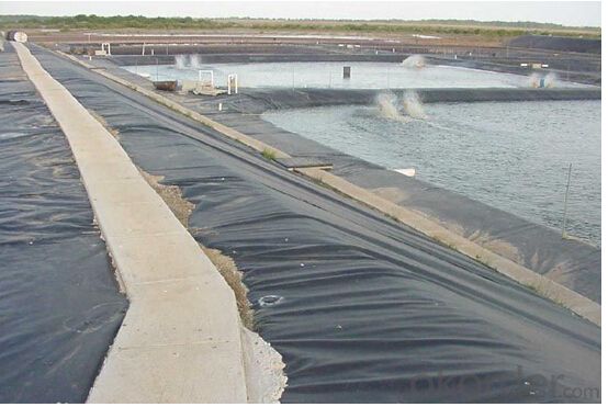 HDPE Textured Geomembrane for River tunnel System 1