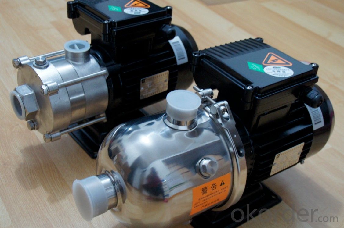 CHL/CHLF(T) Horizontal Multistage Stainless Steel Water Centrifugal Pumps