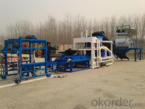 Brick Molding Machine ,Hydraulic Pressure Brick Making Machine China Manufacture QT4-18 System 1