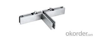 Glass Door Clamp / Stainless Steel Glass Door Patch fittingDC410