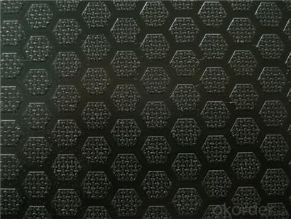 Diamond Design Anti-slip Poplar Core Film Faced Plywood