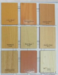 Melamine Faced MDFBoards in Different Wood Grain Colors