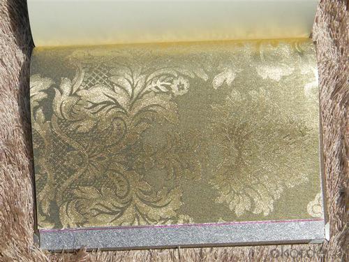 Metallic Wallpaper New Gold and Silver Aluminum Foil wallpaper System 1