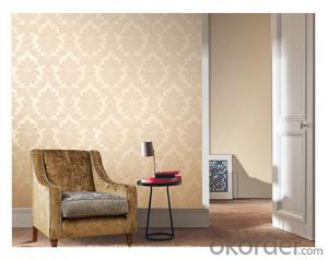 PVC Wallpaper Modern City Style Newest Deep Embossed PVC Wallpaper System 1