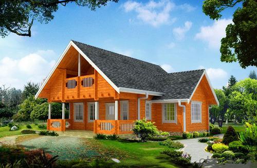 Prefab Wooden Houses for Resort and Holiday with High Quality System 1