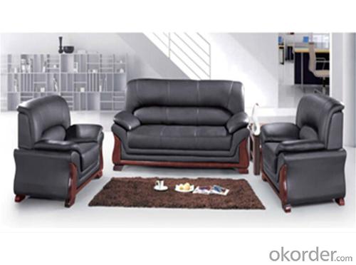 Office Furniture Leather Sofa with Elegant Design System 1