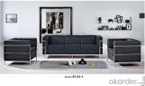 Sofá de oficina/Mobiliario de oficina/Sillón de espera en cuero/PU CMAX-GB8202