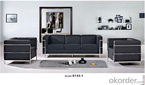 Office Sofa/Waiting Chair  Leather/Pu CMAX-GB8143 System 1