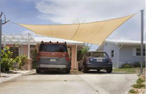 Carport  Patio Shade Sail and for House Parking and Garden System 1