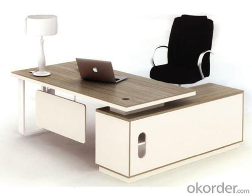Office Furniture Commercial Desk MDF with Melamine System 1