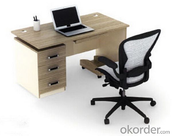 Escritorio de oficina en MDF con melamina para mobiliario de oficina