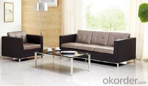 Office Sofa Furniture Fabric PU Material