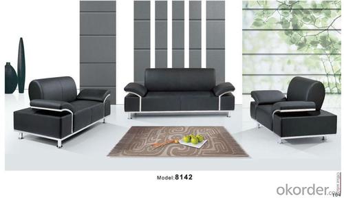 Office Sofa/Waiting Chair Leather/Pu CMAX-GB8142 System 1