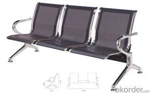 Public Waiting Chair 3 Seats Design for Airport