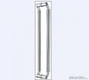 Stainless Steel Glass Door Handle for Bathroom/Shower Room with Modern Type on Hot Sales DH133