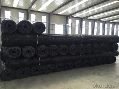 Plastic Geogrid with High Tensile Strength Warp Knitted CMAX Brand System 1