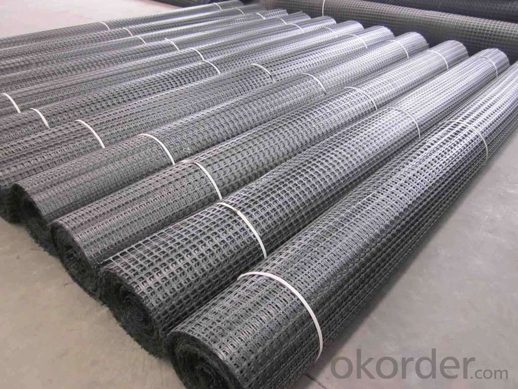 High Strength Plastic Geogrid for Soil Stabilization real