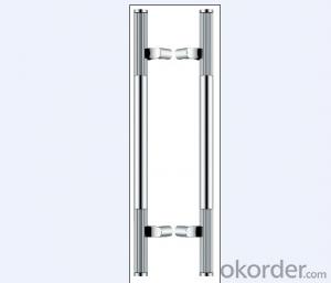 Stainless Steel Glass Door Handle for Bathroom/Shower Room with popular SyleDH127 System 1