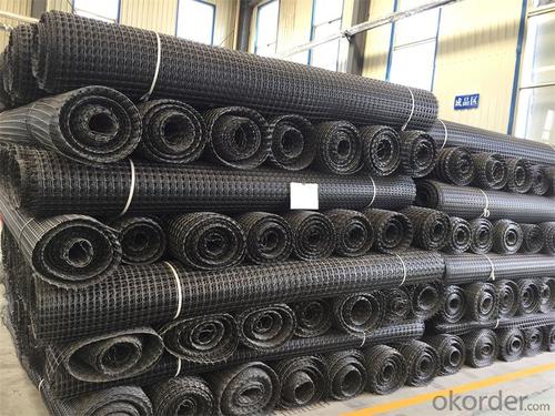 Geogrid with High Tensile Strength Warp Knitted System 1