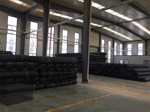 Geogrid Stragrip Sg-150 - Polyester Biaxial Plastic Geogrid with High Tensile Strength Warp Knitted Cmax System 1