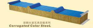Rock Wool Sandwich Panels Steel Prefab House High Thermal Insulation
