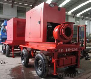 Mobile Trailer Type  Axial/Mixed Flow Water Pump System 1