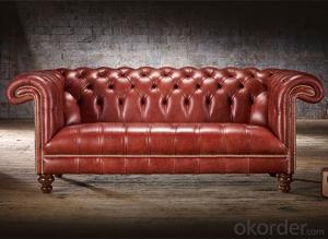 Connaught Chesterfield Sofa with High Quality Leather